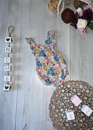 Мусліновий боді 6-12 місяців