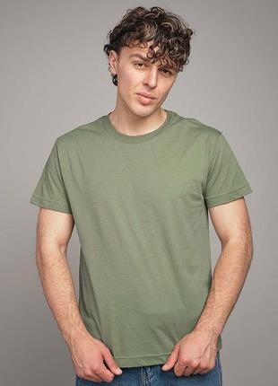 Котоновая безшовні футболка