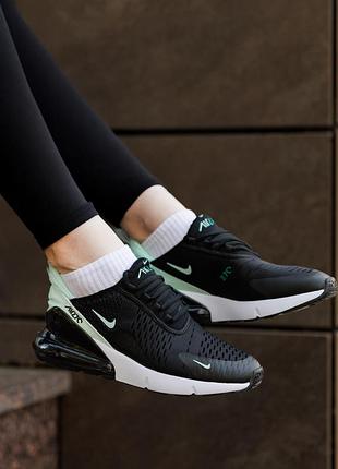 Nike air max 270 black white mint
