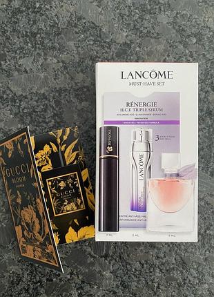Lancome набор hypnose triple serum la vie est belle