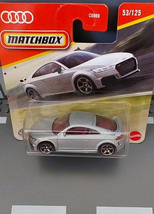 Audi tt rs coupe (jbr61) - модель / машинка - matchbox /хотвилс 3