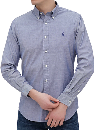 Мужская кэжуэл рубашка ralph lauren, сша люксовый бренд размер м/ 40/15,5/ наш 48-50