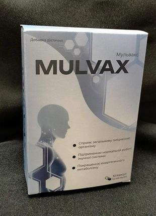 Mulvax (мульвакс) поддержка нормальной работы иммунной системы, 10 капс