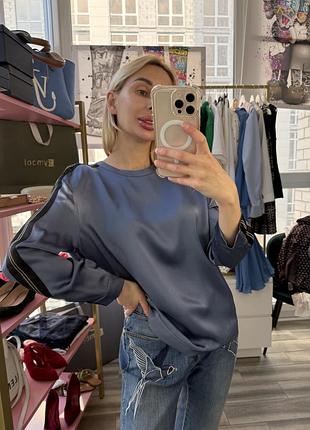 Шовкова блуза brunello cucinelli оригінал