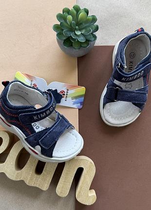 Босоніжки ортопед синьо-червоні кімбо 21-26