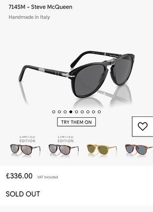 Окуляри чоловічі  persol steve mcqueen special edition