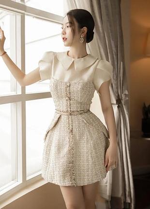 Приталене вечірнє плаття, розкішне мереживо та кристали блискуча сукня в пол з декольте