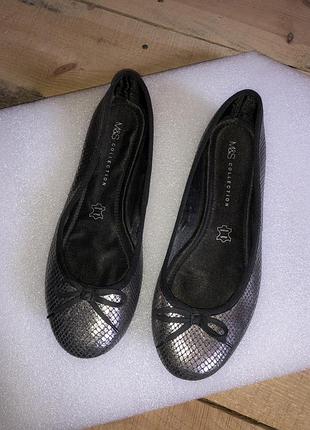 Натуральні шкіряні балетки натуральные кожаные балетки