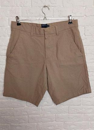 Фирменные хлопковые шорты слим 30р.