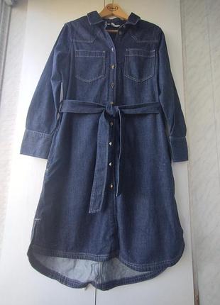 Классное джинсовые платье