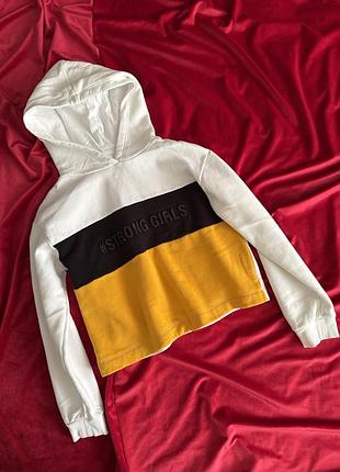 Свитер кофта с капюшоном для девочки (есть нюансы)