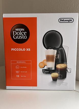 Капсульна кaвомашина delonghi nescafe dolce gusto piccolo xs