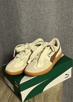 Бежеві кеди puma palermo оригінал
