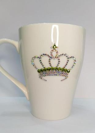 Чашка инкрустация