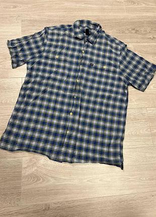 Мужская рубашка в клетку polo ralph luaren