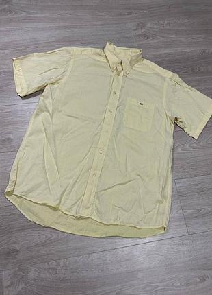 Мужская рубашка тениска lacoste
