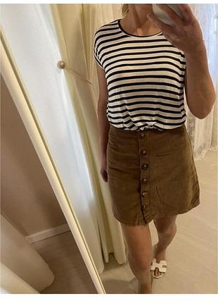 Футболка с завязками короткий рукав, футболка тельник годовая в полоску, топ морячка, футболка вискоза в полоску beach mountain,