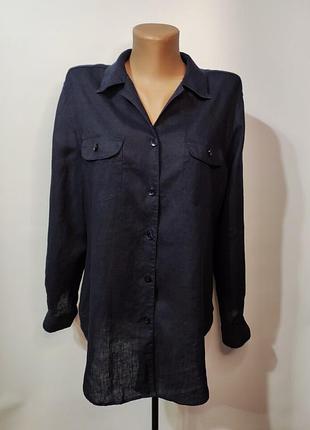 Marks&spencer льняная рубашка