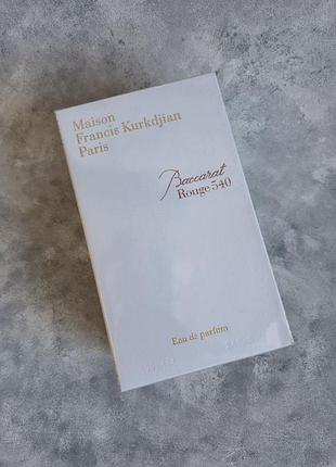 Парфюмированная вода  baccarat rouge 540, 70 мл