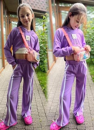 Костюм фіолетовий для дівчинки