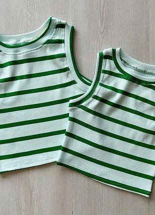 Топ в полоску