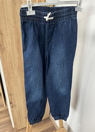 Джинсиві штани для хлопця 7 8 років 130 джинси джогери