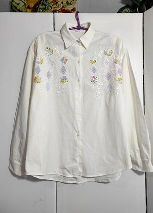 Отличная рубашка в винтажном стиле