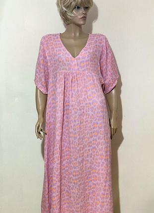Платье в стиле бохо муслин италия /12135/
