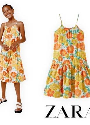 Яскрава, стильна сукня сарафан, 6 років