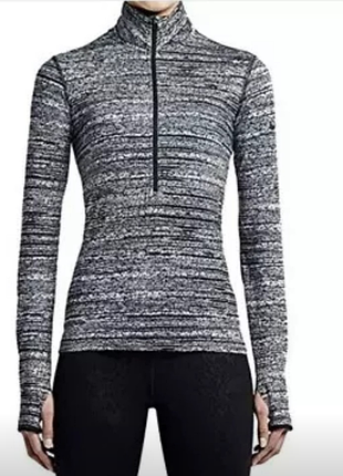 Спортивна оригінальна жіноча кофта silhouette nike dri-fit, розмір s.