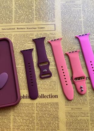 Новый ремешок apple watch s m l эпл вотч силиконовый женский ремешок