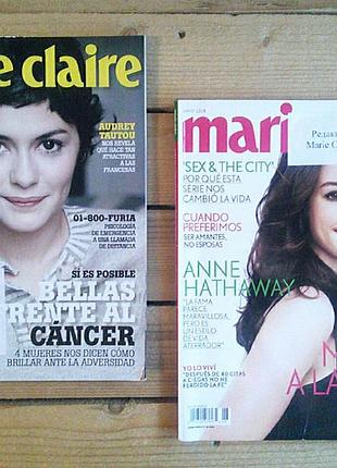 Журналы marie claire мексика (2008, 2009) - одри тату, энн хеттевей, журнал мэри клэр