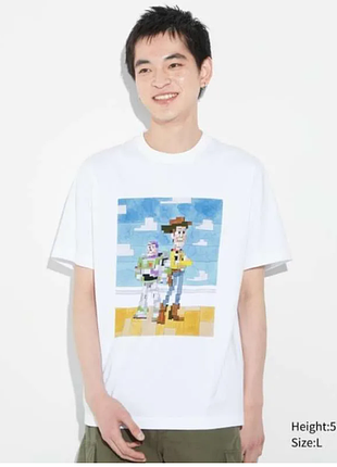 Футболка unisex pixar art ut від uniqlo