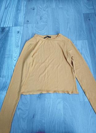 Кофе в рубчик на длинном рукаве 2