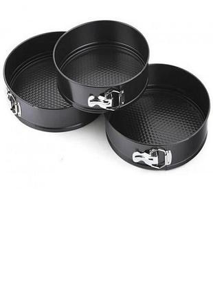 Розʼємні форми для зарікання 24, 26, 28 см набір