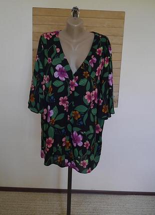 Блуза-блузка -туника 26-54 евро размер papaya