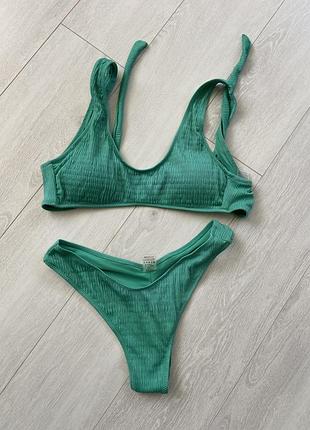 Купальник,смарагдовий розмір л