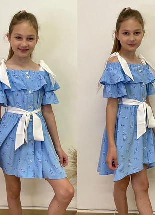 Красивое сарафан платье для девочки