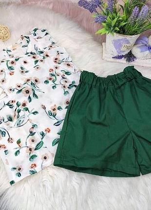 Стильний костюм для дівчинки 2-ка