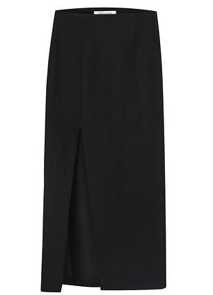Міді спідниця arket straight-fit knitted skirt / s