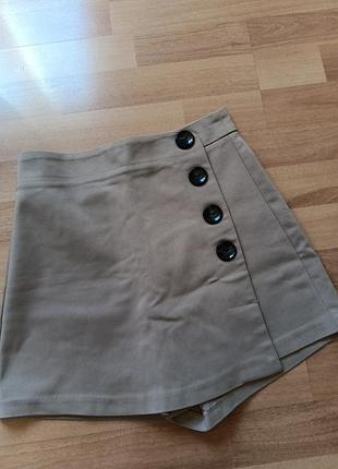 Шорти- спідниця stradivarius