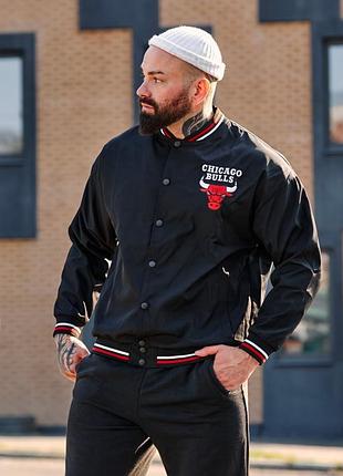 Бомбер чикаго чорна