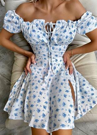 Короткое летнее платье ch-574