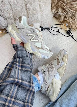 Кросівки жіночі new balance 9060 beige