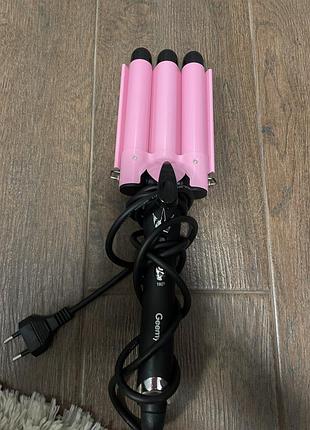 Плойка для волос волнистая