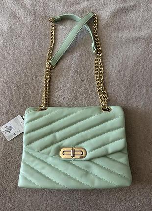 Сумка primark мʼясного кольору нова