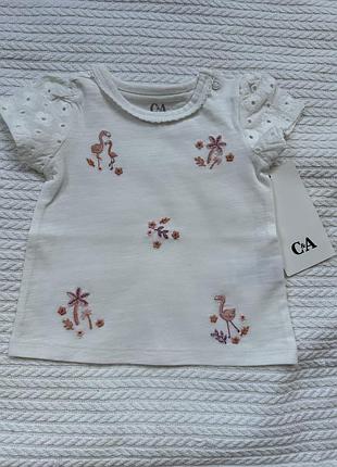 Футболочка c&a 62 розмір