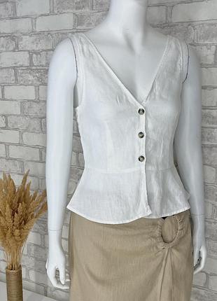 Лляна сорочка , майка лен