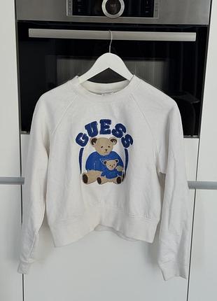 Світшот бренду guess білий розмір м