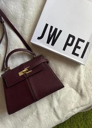 Коричнева сумка jw pei elise